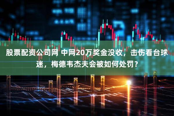 股票配资公司网 中网20万奖金没收，击伤看台球迷，梅德韦杰夫会被如何处罚？